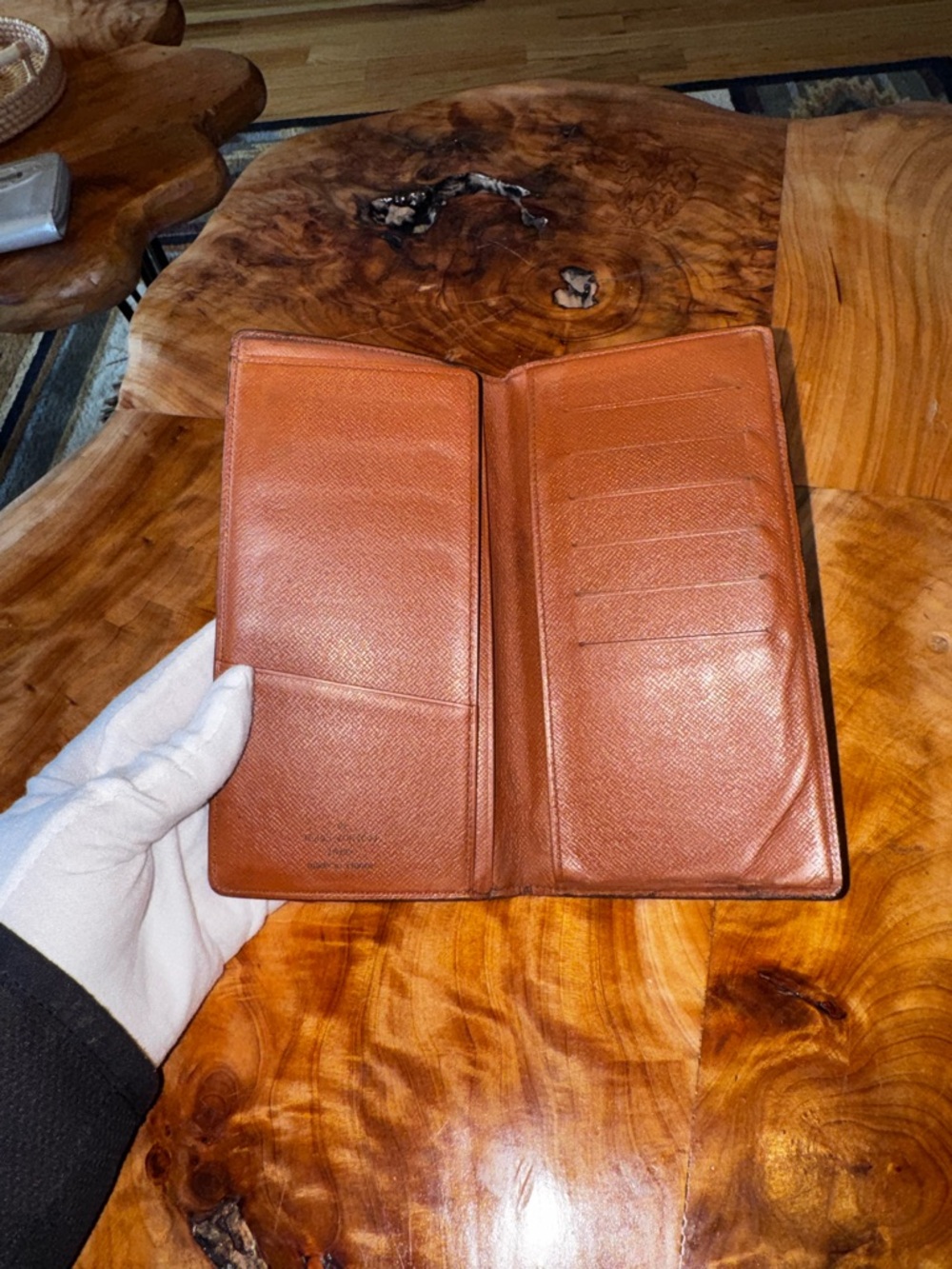 Authentic  Louis Vuitton Monogram Bill/ Card Holder brown monogram, wallet - Picture 7 of 16